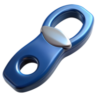 3D Render of a Bottle Opener png