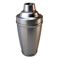 3D Render of a Cocktail Shaker png