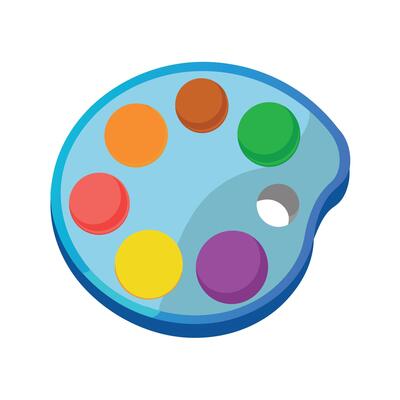 Education Material Icon Illustration