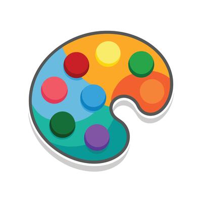 Education Material Icon Illustration