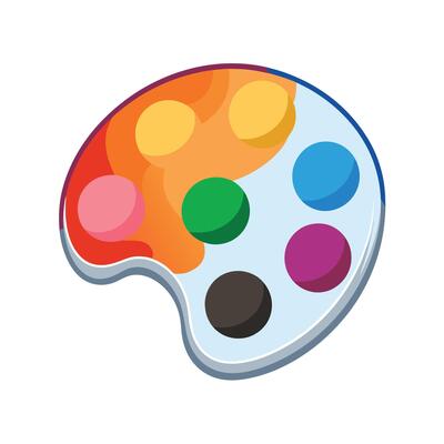 Education Material Icon Illustration