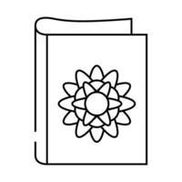coloring for children line icon illustration vector