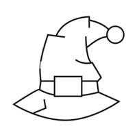 fantasy event line icon illustration black vector