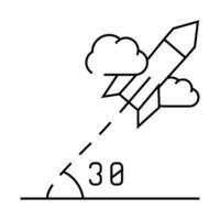 modeling self study line icon illustration vector