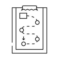logistics service monitoring line icon illustration vector