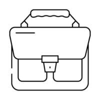 zip business file line icon illustration vector