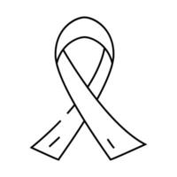 aids day line icon illustration vector