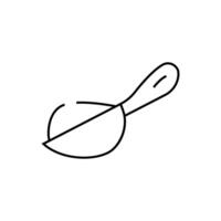 spices add line icon illustration vector