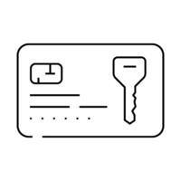 map key line icon illustration vector