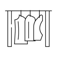 patterns fabric production line icon illustration vector