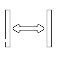 white space ux ui design line icon illustration vector