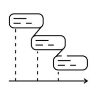 context switching time management line icon illustration vector