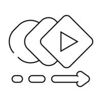 ui animation ux ui design line icon illustration vector