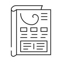 wizard of oz testing ux ui line icon illustration vector