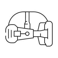 cutting edge design tech enthusiast line icon illustration vector