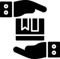 Order Fulfillment Glyph Icon Design vector