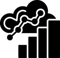 Performance Glyph Icon Design vector