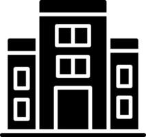 Company Glyph Icon Design vector