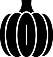 Pumpkin Glyph Icon Design vector