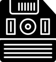 Floppy Disk Glyph Icon Design vector
