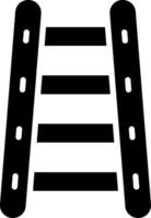 Ladder Glyph Icon Design vector