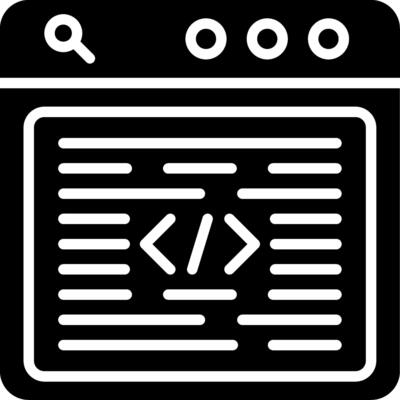 Programming Language Glyph Icon Design
