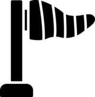 Wind Socket Glyph Icon Design vector