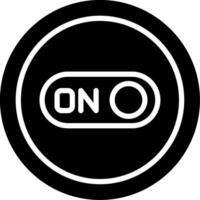 On Glyph Icon Design vector