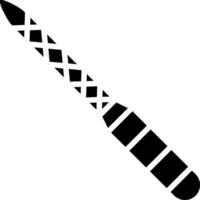 Nail File Glyph Icon Design vector