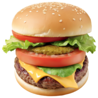 National Cheeseburger Day isolated on transparent background png