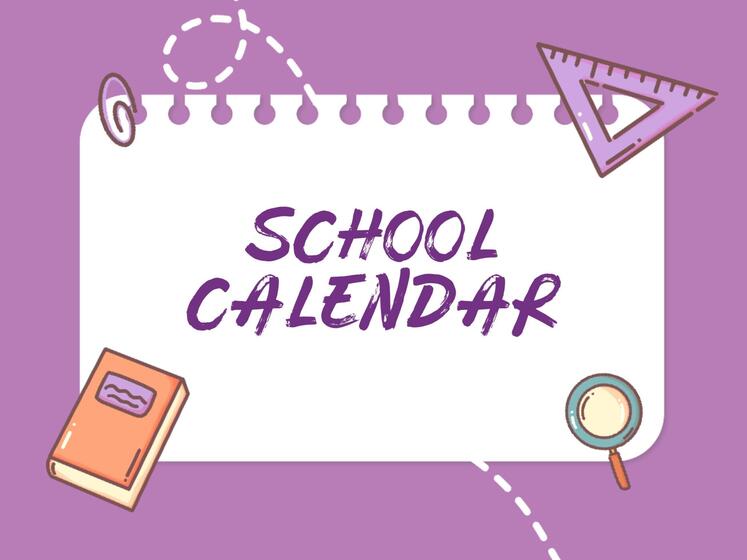 School Calendar Template