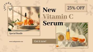 Twitter Post - Vitamin Serum C Bundle Discount template