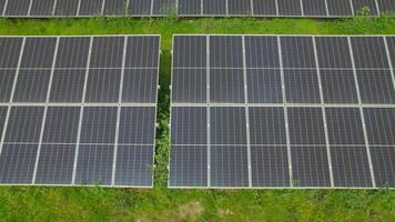 Solar panel fields video