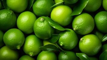 Fresco orgánico Lima fruta. imagen foto