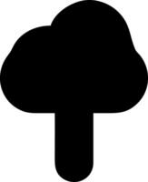 soft serve black fill icon vector