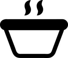 spa black fill icon vector