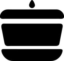 spa black fill icon vector