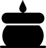 spa black fill icon vector