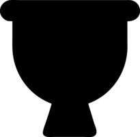 toilet black fill icon vector
