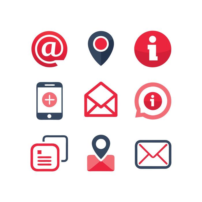 Email Signature Icons Vector Art, Icons, and Graphics for Free Download