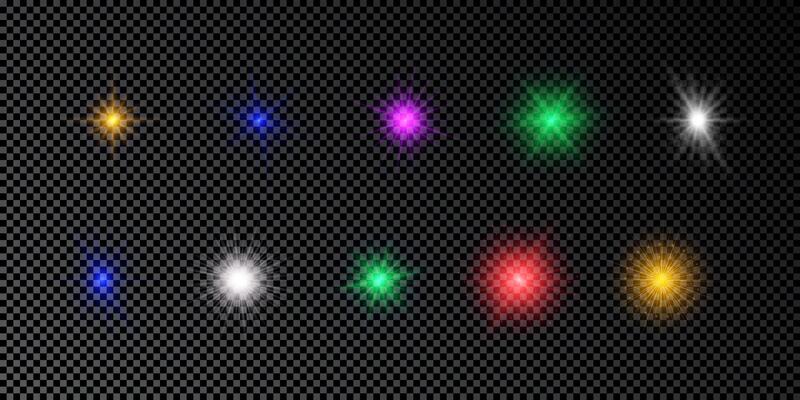 Light effect of lens flare