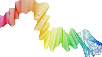 Abstract backdrop with wave gradient lines vector