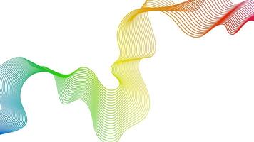 Abstract backdrop with wave gradient lines vector