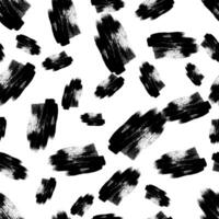 Seamless Pattern with hand drawn scribble smears vector