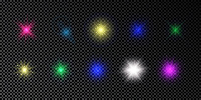Light effect of lens flare