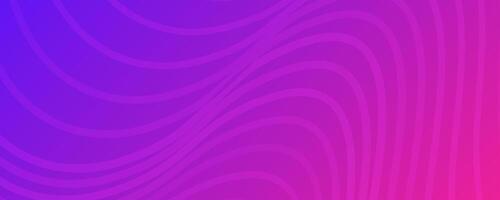 Modern colorful gradient background with wave lines vector