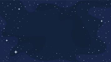 Outer space. Cosmos with stars background with copy space, deep space illustration vector