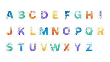 Molecule letter. Nano technology font, science or medical alphabet with connected molecules metaball pattern icon set vector
