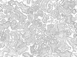 Topographic map background. Topo lines pattern, abstract relief and elevation map seamless texture vector