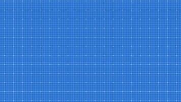 Blueprint backdrop. Measurement grid, engineer sheet and blue paper for architectural drawings background vector